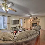 Spacious Poconos Lakefront Home With Dock And Grill!